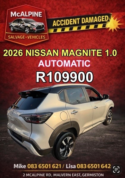 2026 NISSAN MAGNITE 1.0 AUTOMATIC
