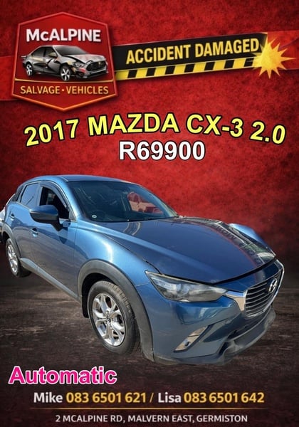 2017 MAZDA CX-3 2.0 AUTOMATIC