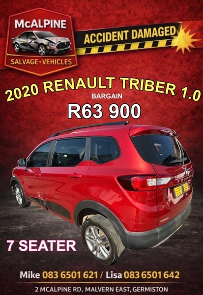 2020 RENAULT TRIBER 1.0 - 7 SEATER