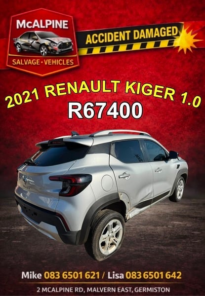 2021 RENAULT KIGER 1.0