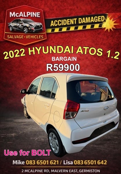2022 Hyundai Atos 1.1