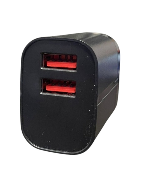 Abodos 2.4A 2USB Smart Charger AS-CS256- Black