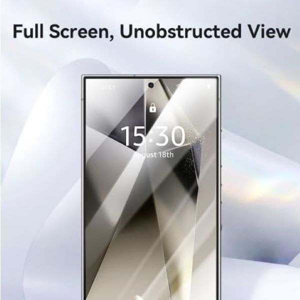CTDW Tempered Glass Screen Protectors Compatible with Samsung S26 Ultra