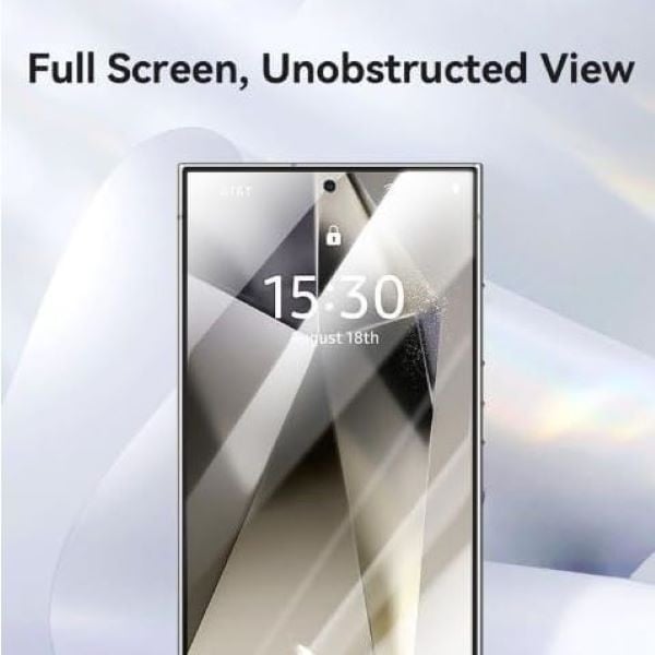 CTDW Tempered Glass Screen Protectors Compatible with Samsung S26 Plus