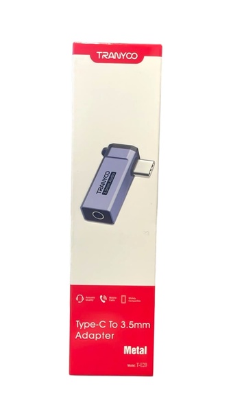 Tranyoo Type-C to 3.5mm Adapter T-E20