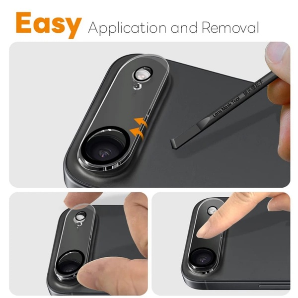 CTDW Camera Lens Protector Compatible with iPhone 17 AIR
