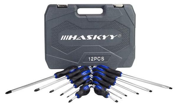 HASKYY 12 PCS SCREWDRIVER SET - R240,00 Each Excl VAT   - MOQ  6