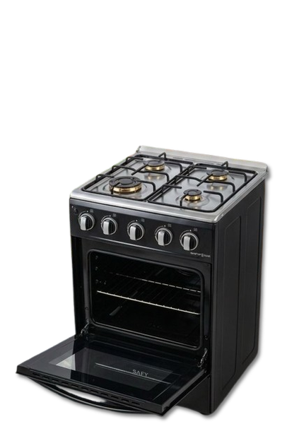 SAFY 4 PLATE GAS STOVE WITH GAS OVEN - R3 036,15 Each Excl VAT - MOQ 3
