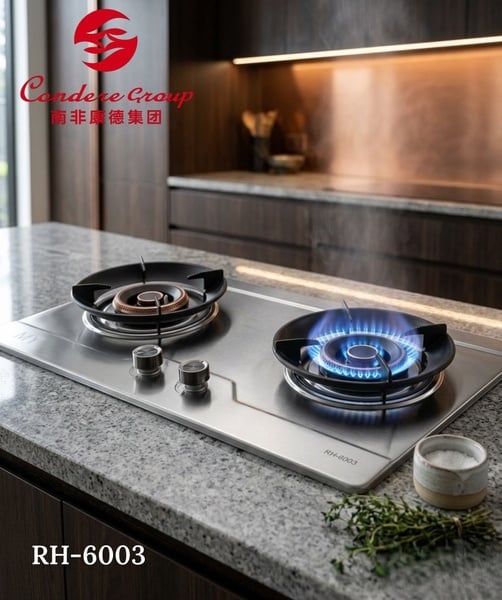 XMY 2 PLATE BRUSH STEEL GAS HOB STOVE - R849,15 Each Excl VAT   - MOQ  6