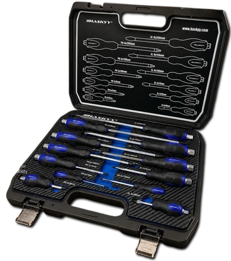 HASKYY 12 PCS SCREWDRIVER SET - R240,00 Each Excl VAT   - MOQ  6