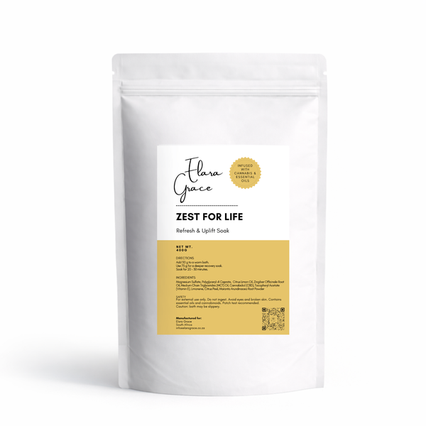 Magnesium Bath Soak - Zest for Life 400g