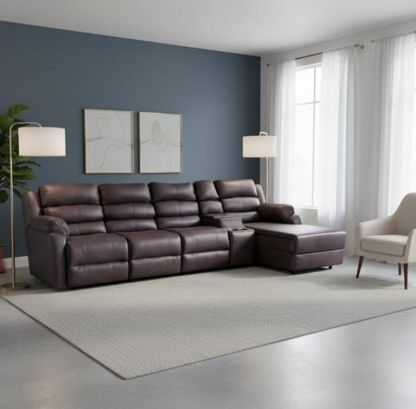 Mjomba Large L shape Lounge - None recliner