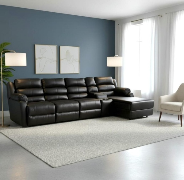 Mjomba Large L shape Lounge - None recliner picture