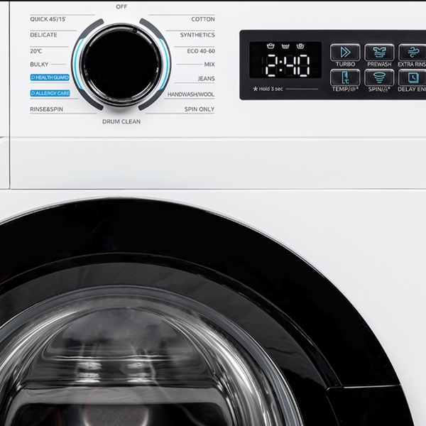 Midea 6kg Front Loader Washing Machine - Inverter - White
