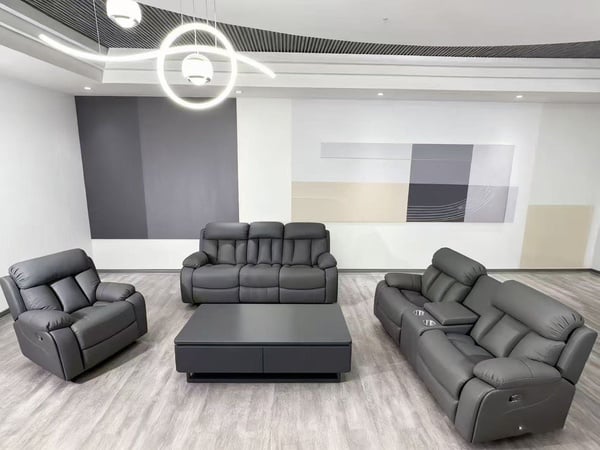 3-2-1 Bonded Leather Recliner Lounge Suite