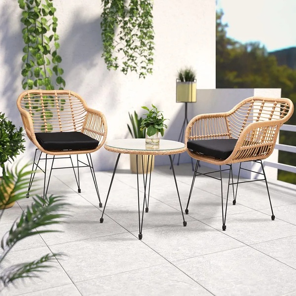 3-Piece Outdoor Patio Bistro Set