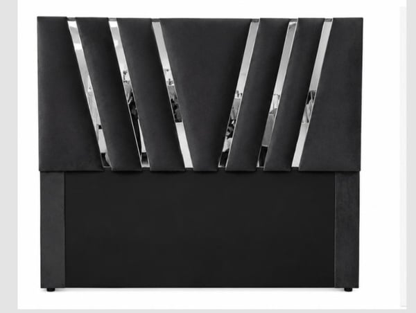 Swedelin Chesterfild Modern Design Headboard Velvet Fabric Matrial