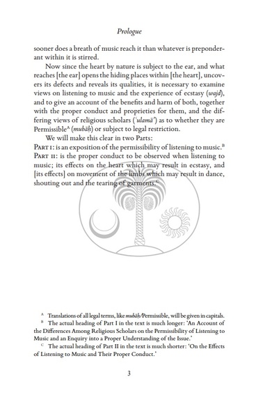 Al-Ghazali on Proper Conduct when Listening to Music and the Experience of Ecstasy