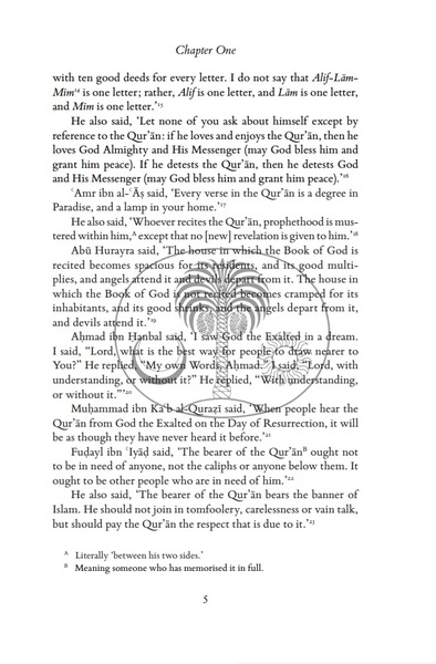 Al-Ghazali on Proper Conduct for Reciting the Qur’an
