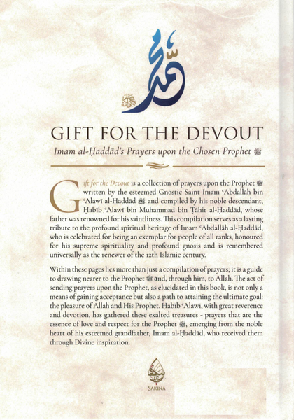Gift for the Devout: Imam al-Haddad's Prayers upon the Chosen Prophet (Peace be upon him)