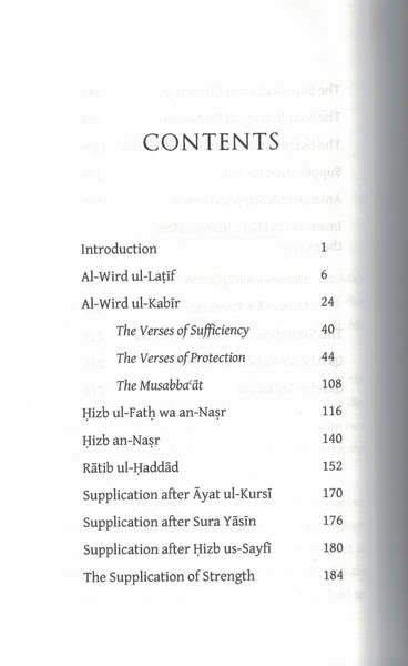 The Way of the Worshippers to the Provisions of the Hereafter: Selected Prayers of Imam al-Haddad