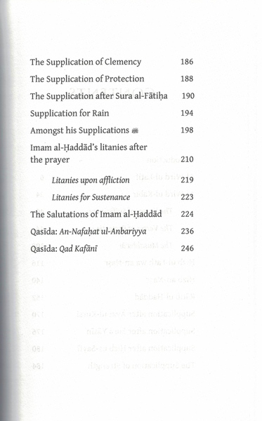 The Way of the Worshippers to the Provisions of the Hereafter: Selected Prayers of Imam al-Haddad