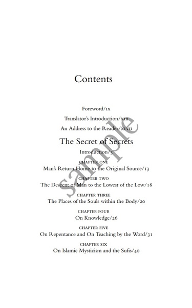 The Secret of Secrets by Abd Al-Qadir Al-Jilani