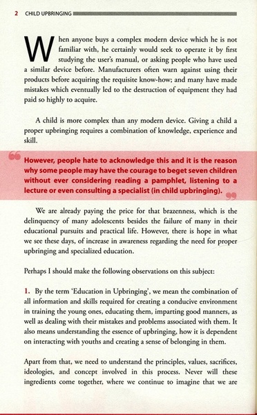 Child Upbringing