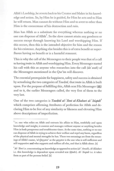 Tawhid Of Allah's Most Beautiful Names & Lofty Attributes