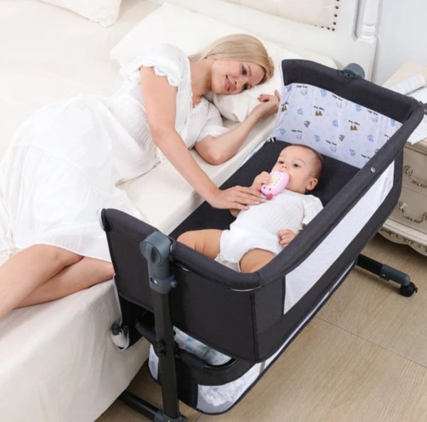 Adjustable Multifunction Baby Swing Bed Cradle