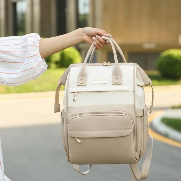 Multi-Functional Diaper Bag Backpack – Large Capacity Waterproof Maternity Travel Nappy Bag