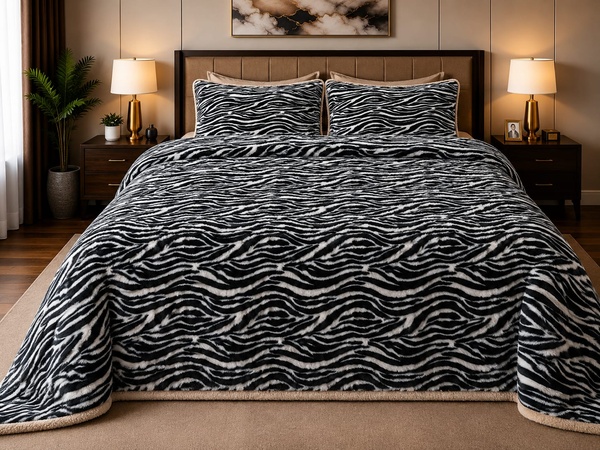Fleece blanket for Queen bed