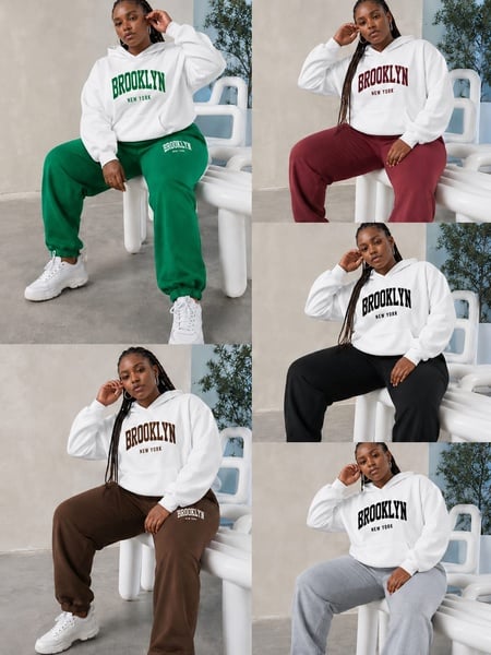 ✨ Brooklyn NY Varsity Hoodie & Jogger 2-Piece Set ✨