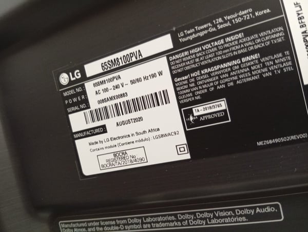 LG nanocell 65" SMART TV 📺 Good condition ✨