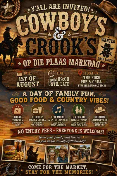 Saddle Up for a Fun-Filled Day at Cowboys & Crook's Plaas Markdag picture