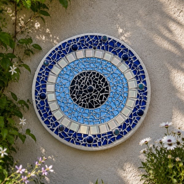 Mosaic Evil Eye Wall Art