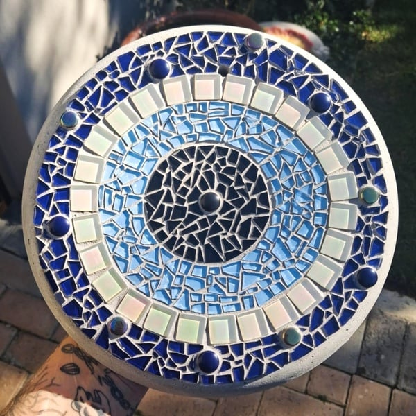 Mosaic Evil Eye Wall Art