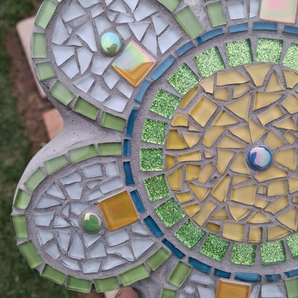 Summer Garden Mosaic Flower - Wall Art