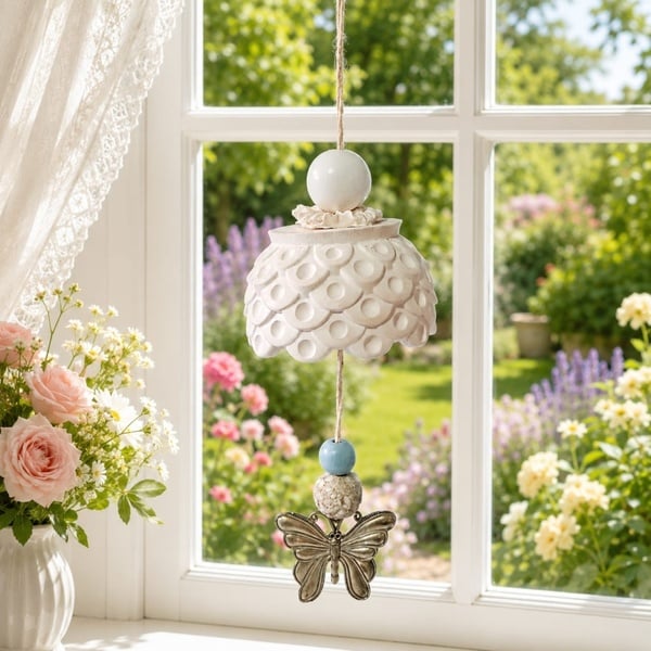 Butterfly Blossom Bell Windchime