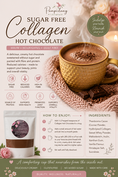 Pamperlang Sugar-Free Collagen Hot Chocolate 200g