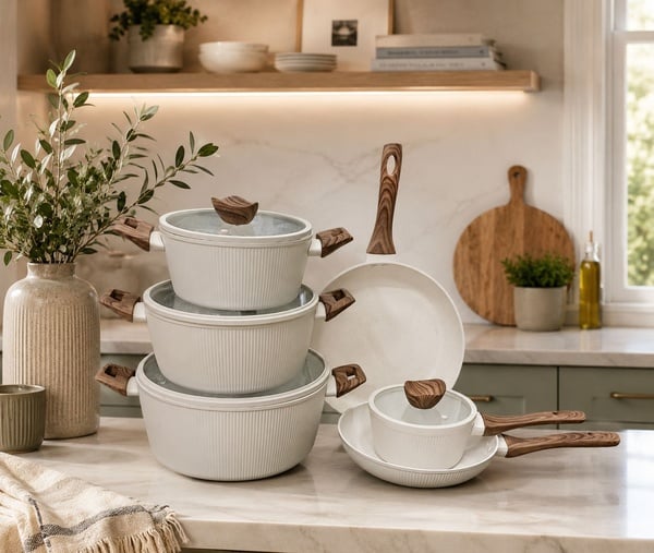 Dolphin Home 10-piece Cookware Set