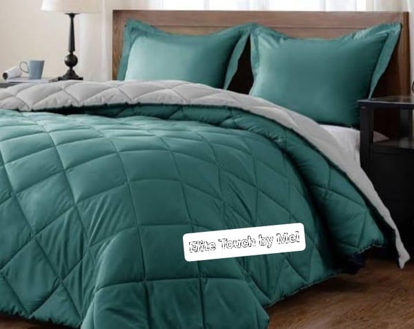 Queen / King Size 5 Pcs Reversible Comforter