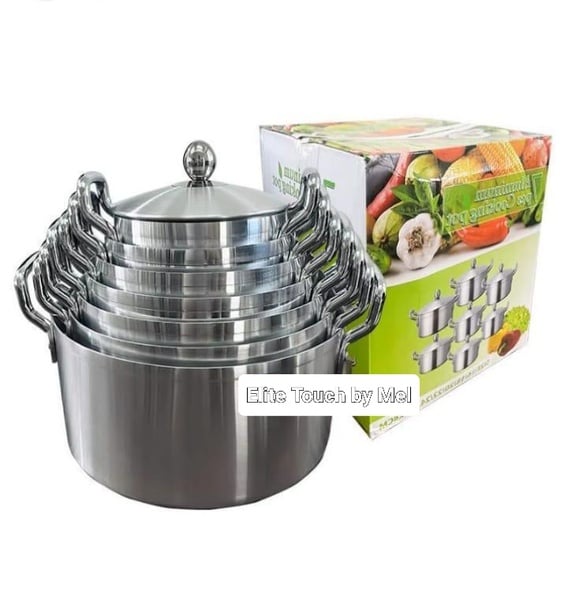 Good Quality Pot 14Pcs Stainless Steel , None Stick & Heat Resistant Pots
