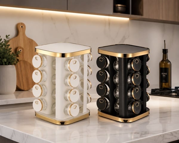 16Piece Rotating Spice Rack