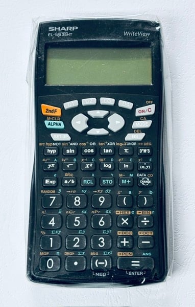Sharp EL-W535HT WriteView Scientific Calculator