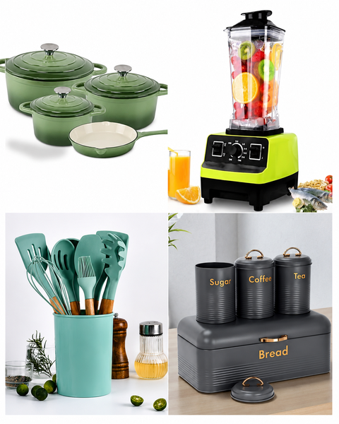 Integrity Home Kitchen Essentials Collection With Cast Iron Pot Set