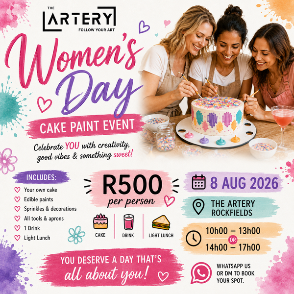 Women's Day Cake Paint Experience