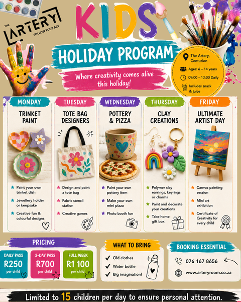 Kids Holiday Program The Artery
