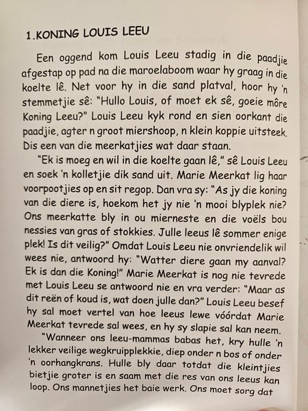 Stories uit Louis Leeu se bos Naomi van Schalkwyk