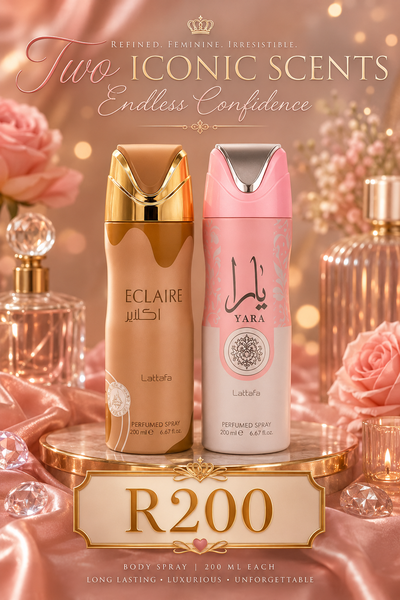 Yara + Eclaire body spray